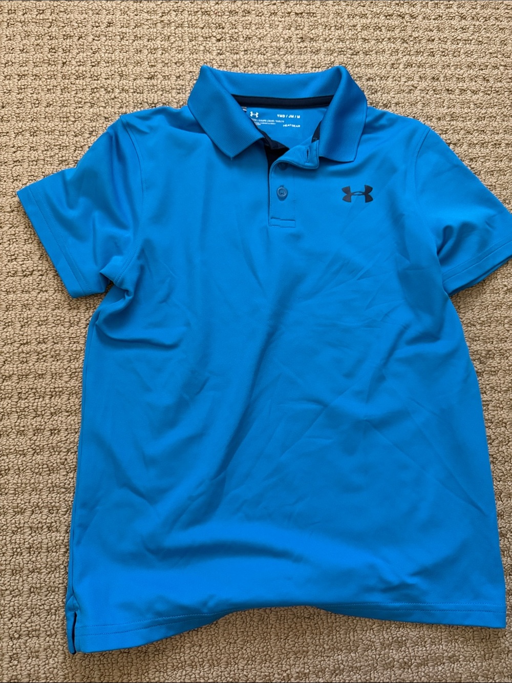 Under Armour Boy’s Bright Blue Polo Shirt